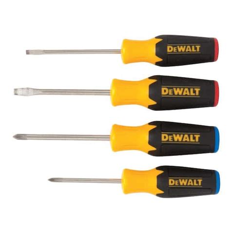 Dewalt Screwdriver Set 4 Piece Dwht62512 The Home Depot