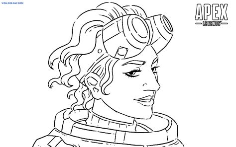 Dibujos De Apex Legends Para Colorear Dibujos Para Colorear