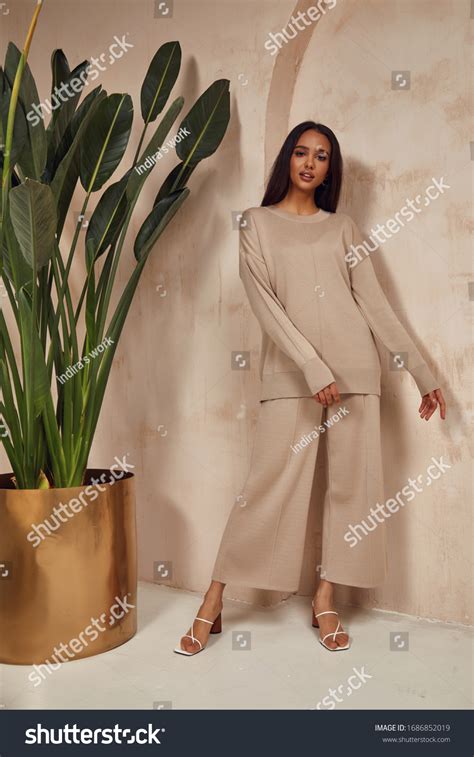 Beautiful Sexy Brunette Woman Face Cosmetic Stock Photo Shutterstock