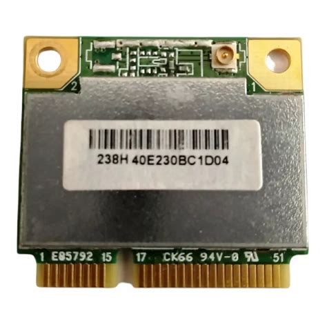 Placa Wireless Aw-ne238h Positivo Stilo Xr3208 / Xr (1858) | Shopee Brasil