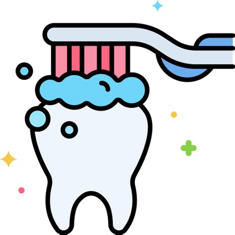 Cepillar Los Dientes Iconos Gratis De Asistencia Sanitaria Y Médica