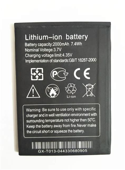 Azk New Thl W200s Battery 2000mah Battery For Thl W200 W200s W200c