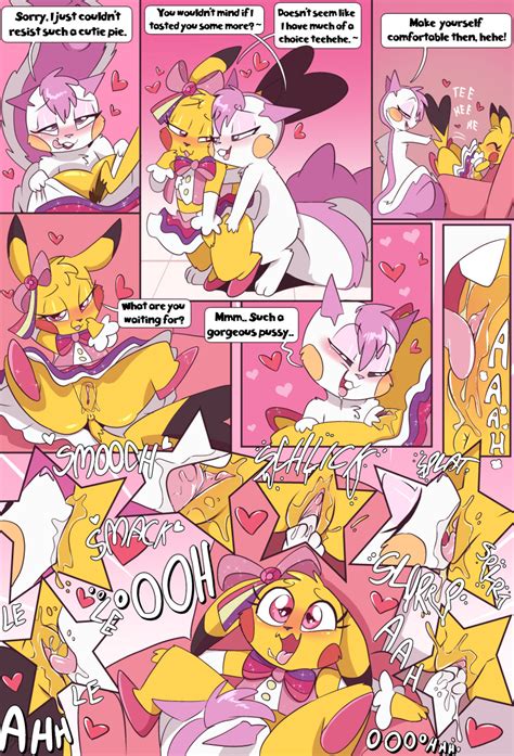 Rule 34 Absurd Res Anthro Clothed Clothing Comic Cosplay Pikachu Cunnilingus Dialogue English