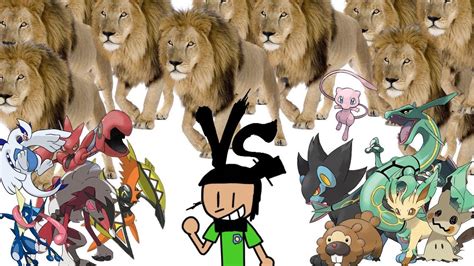 1 Billion Lions Vs 1 Of Every Pokemon Debate Tierlist Part 2 Youtube