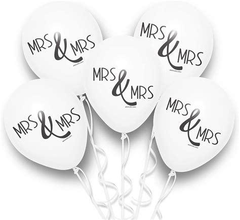 Mrs And Mrs Lesbian Wedding Decorations Balloon Pack Lgbtq Wedding Gay Marriage