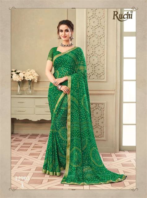 Ruchi Simaya Vol Chiffon With Border Saree Collection