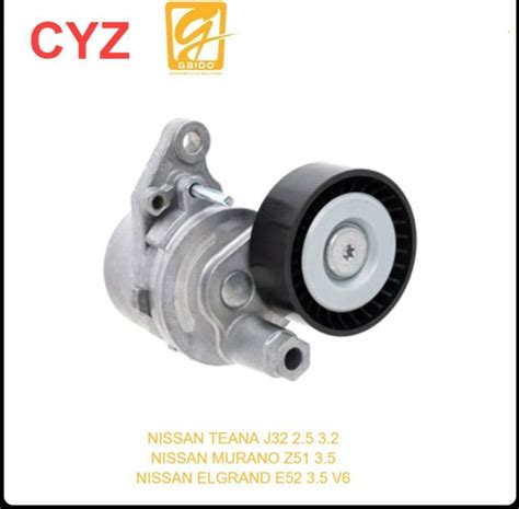 Gaido Fan Belt Tensioner Nissan Teana J32 25 32 Murano Z51 35 Elgrand E52 35 V6 Lazada