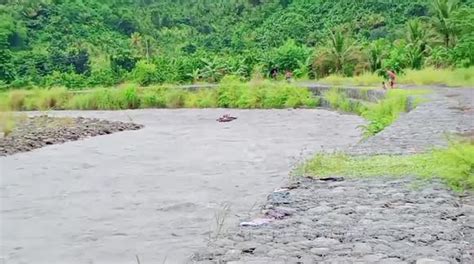 Stranded Teachers Use Rubber Rings To Float Across Swollen River After