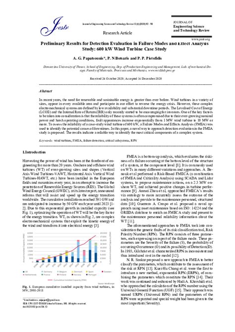 Pdf Preliminary Results For Detection Evaluation In Failure Modes And