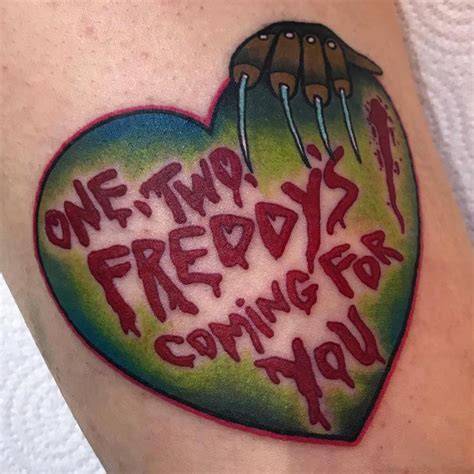 Freddy Glove Tattoo