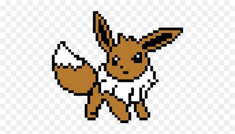 Pixel Art Pokemon Eevee, HD Png Download - vhv