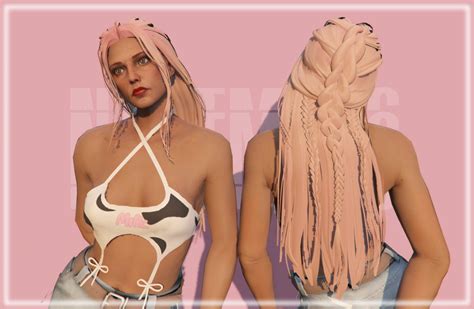 Long Braid Hairstyle For Mp Female Gta Mods