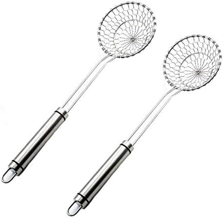 Spider Strainer Skimmer Stainless Steel Asian Kitchen Mesh Spider