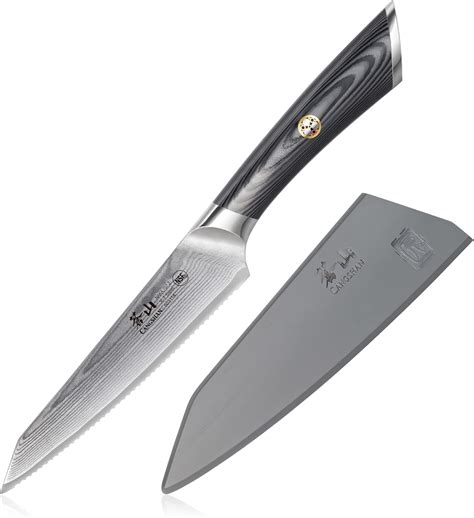 Cangshan Naka Series Serrated Utility Knife Review Which Kitchen Knife