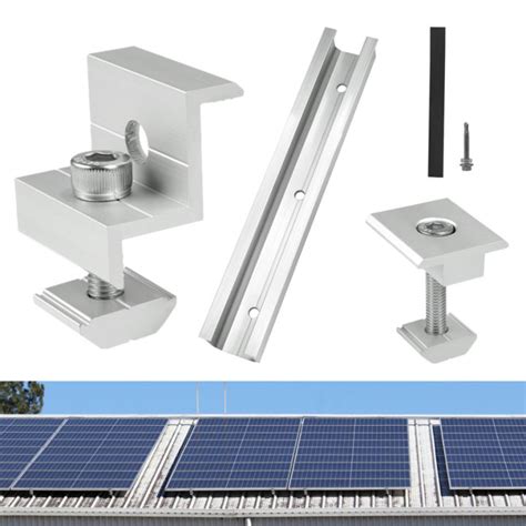 Ready Stocksolar Panel Bracket Aluminium Photovoltaic Solar