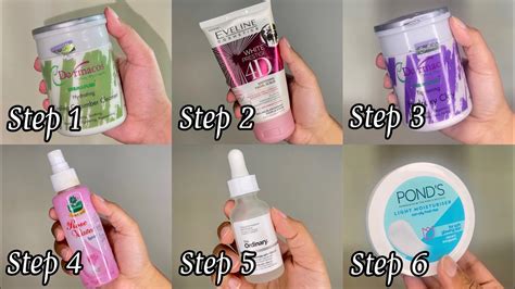 Weekly Skincare Routine Skin Pampering At Home Step By Step