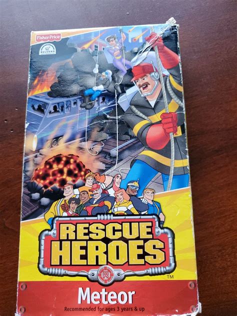 Rescue Heroes Meteor Vhs Very Good Fisher Price Ebay