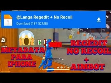 Archivo Regedit No Recoil Metadata Para Iphonesin Jailbreak Brasile O