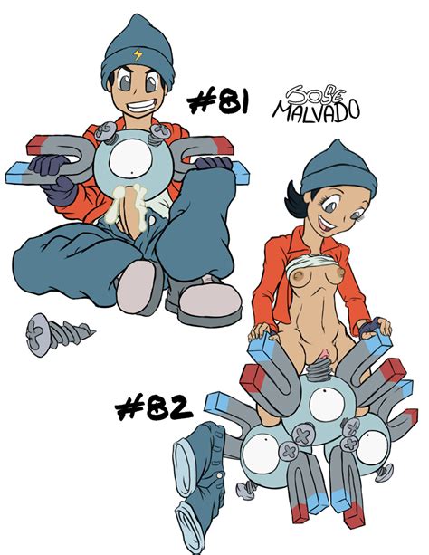 Rule 34 Ambiguous Gender Coil Pokemon Cum Female Human Interspecies Josemalvado Magnemite