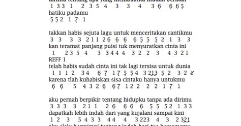 Not Angka Surat Cinta Untuk Starla | Ruang Ilmu