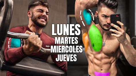 Rutina de gimnasio Guía completa para entrenar 4 días a la semana