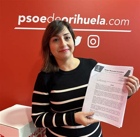 Psoe Orihuela Exige Al Gobierno Municipal Que Ceda El Terreno Para