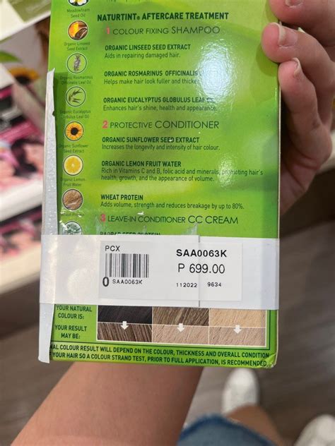 Naturtint Ash Blonde Hair Dye Repriced To Boxes For Beauty Personal Care Hair On