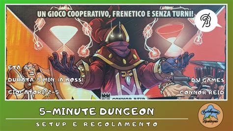 5 Minute Dungeon Setup E Regolamento In Italiano Tutorial SUB ITA