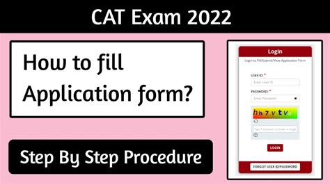 Cat Application Form Cat Registration Started How To Fill