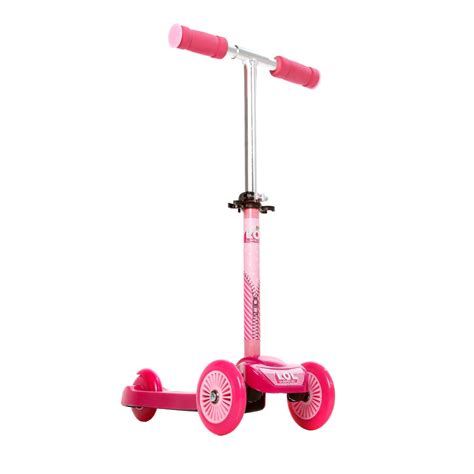 Brinquedo Patinete Infantil Lol Surprise 3 Rodas Rosa Speed Test