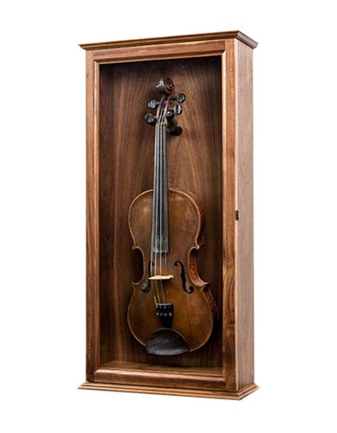 Instrument Display Case Perfect For A Violin Mandolin Or Ukulele But