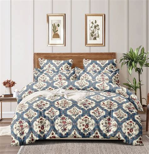 Glace Cotton Bedsheets Size Double Pattern Floral Print At Rs 290