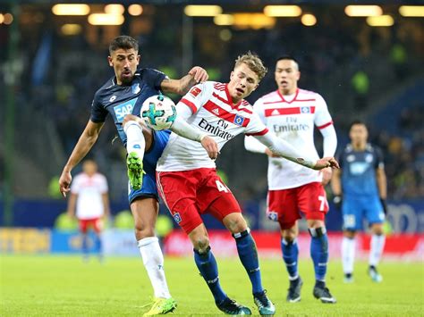 Gegen Hoffenheim Hsv Verschafft Sich Luft Im Abstiegskampf