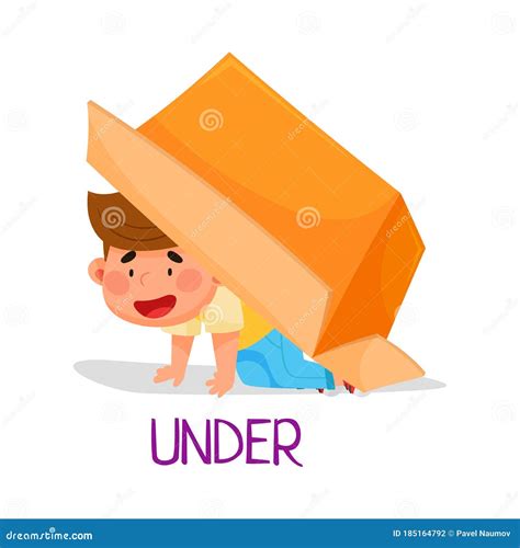 Under Preposition Stock Illustrations 88 Under Preposition Stock