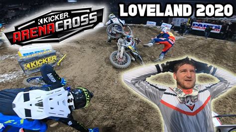 RACING ARENACROSS Loveland Colorado AMA Kicker Arenacross 2020