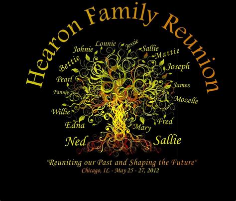 Reunion Logo | Family reunion themes, Family reunion planning, Family ...