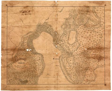 14 March 1864 Maps Of Fort DeRussy On The Red River Louisiana Civil