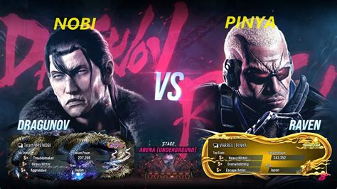 Tekken 8 Ranked Nobi Vs Pinya YouTube