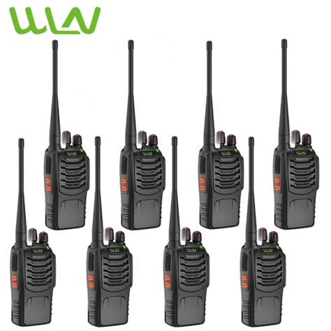 WLN KD C888S 5W 16 Channel VHF UHF 400 470MHz Two Way Walkie Talkie