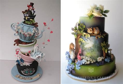 The Coolest Alice in Wonderland Cakes - Cake Geek Magazine