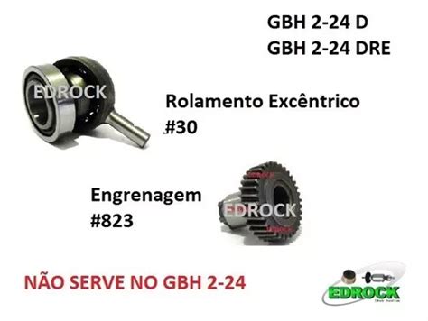 Engrenagem Mancal Acionamento Martelete Bosch Gbh D