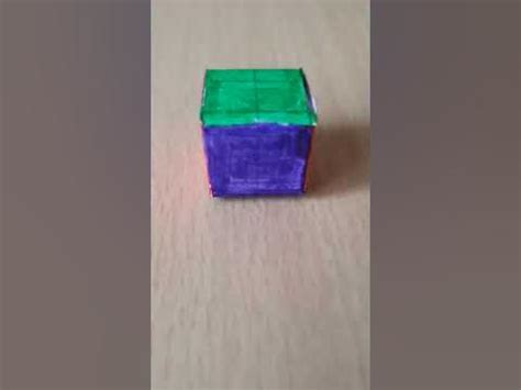 сделал разноцветный кубик - YouTube