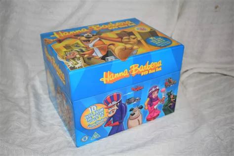 Hanna Barbera 10 Dvd Box Set Cartoon Collection Inc Wacky Races Top Cat