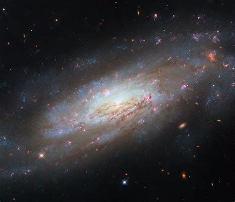 おとめ座の渦巻銀河ngc 4951 ハッブル宇宙望遠鏡が撮影 アストロピクス