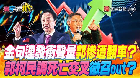 寰宇一把抓】p1 金句連發衝聲量 郭慘遭翻車？ 郭柯民調死亡交叉 徵召out？ 20230505 Globalnewstw Youtube