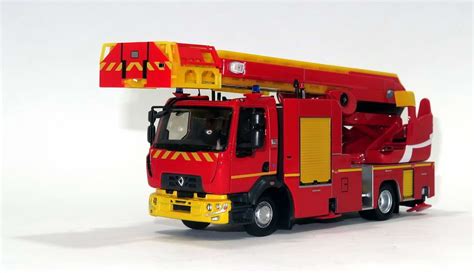 RENAULT D16 Echelle Riffaud Gimaex EPC 33 PRX B Sapeurs Pompiers