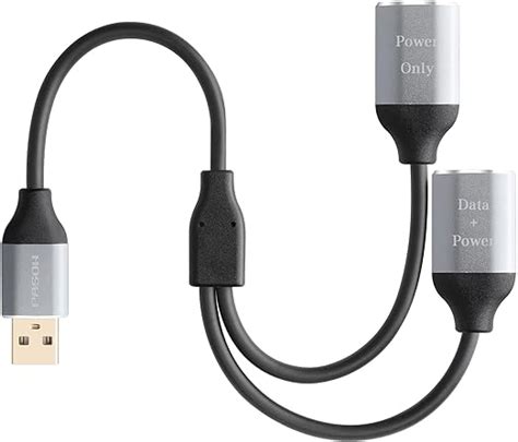 Pasow Cable Divisor Usb En Y Divisor Usb Macho A Hembras