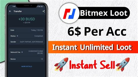 6 USDT Instant Bitmex New Legit Exchange Airdrop Instant Withdraw