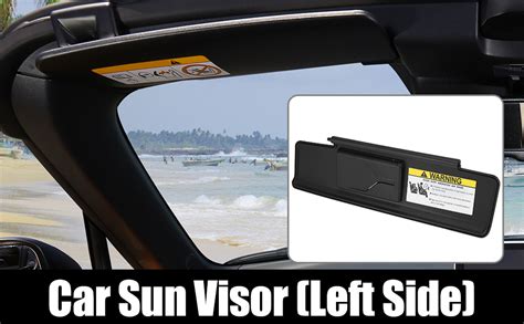 Amazon X Autohaux Front Left Driver Side Car Sun Visor For Mazda