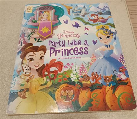 Disney Princess Party Like A Princess A Lift And Seek Book